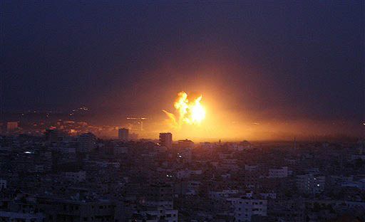 Izraelskie samoloty zbombardowały Gazę