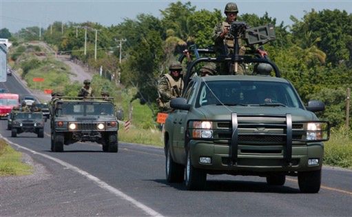 Ofensywa meksykańskiego wojska przeciw kartelom