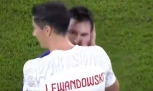 Robert Lewandowski zdradził, co wyszeptał Lionelowi Messiemu