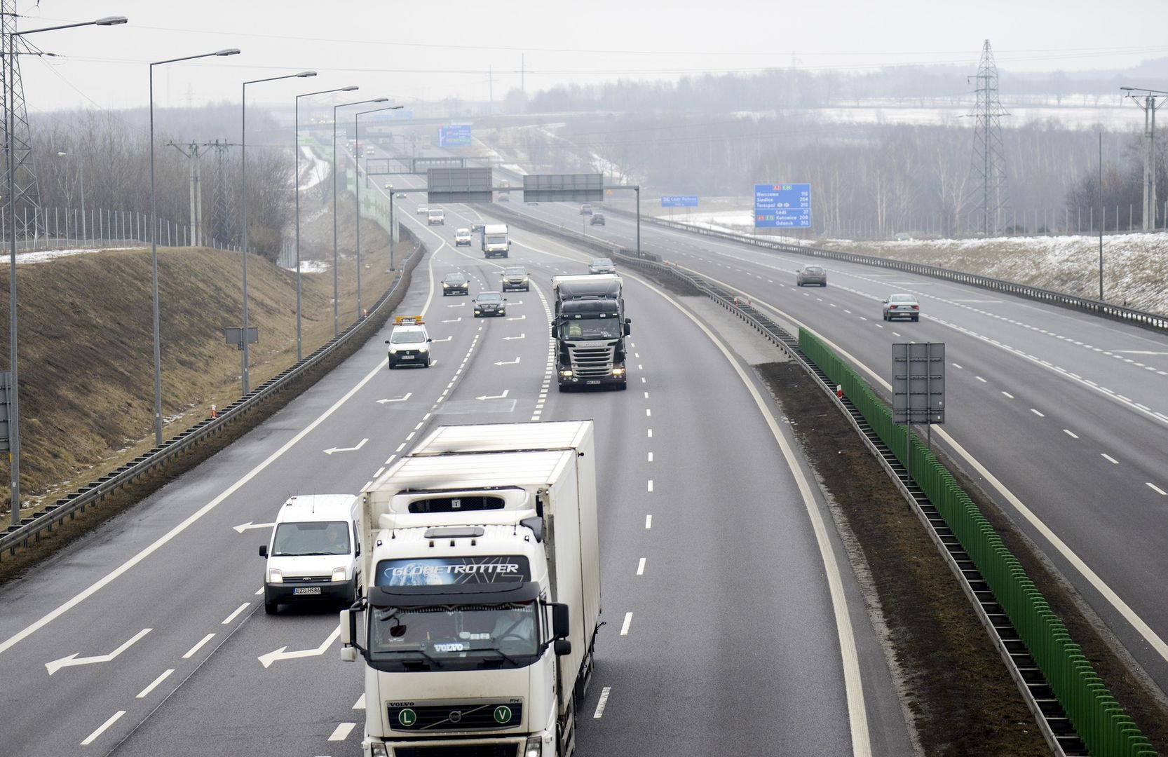 Autostradą A2 od Warszawy w kierunku Białorusi może podróżować do 10 tys. aut dziennie.