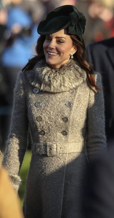 Księżna Kate na mszy świątecznej 2019