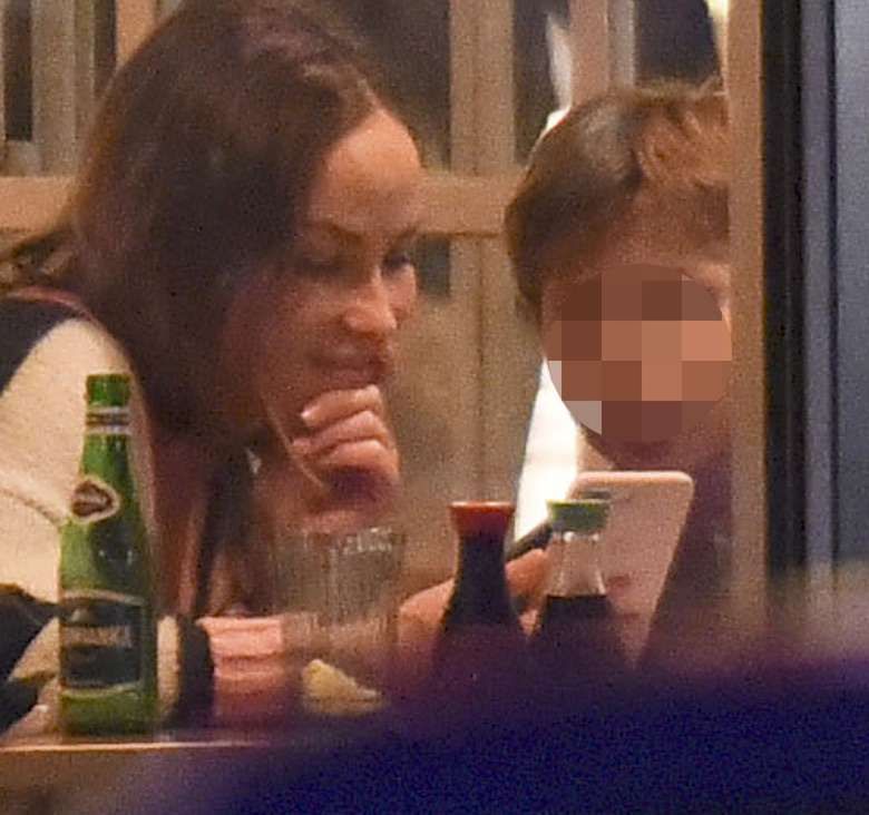 Borys Latek z Weroniką Książkiewicz na sushi