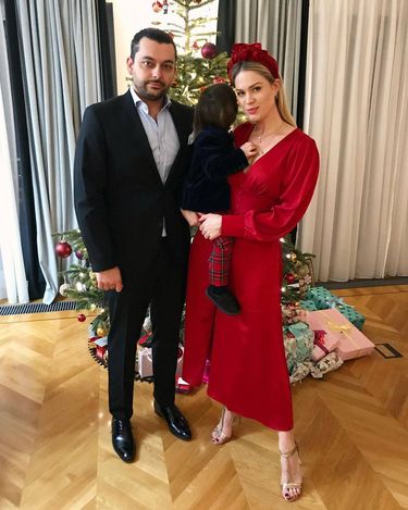 Zosia Ślotała i Kamil Haidar – święta Bożego Narodzenia 2019