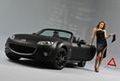 Mazda MX-5 Black and Matte