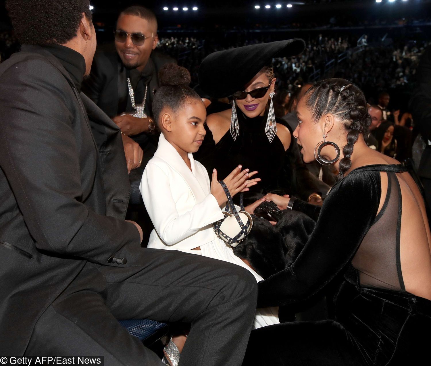 Blue Ivy, Grammy 2018 - torebka Valentino