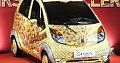 Tata Nano w szczerym złocie