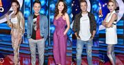 Gwiazdy na konferencji prasowej "Twoja Twarz Brzmi Znajomo": Rafał Szatan, Honorata Skarbek, Adriana Kalska, Michalina Sosna, Mateusz Ziółko