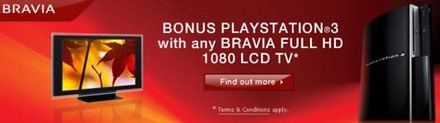 Kup Bravię, dostaniesz PS3 gratis 1