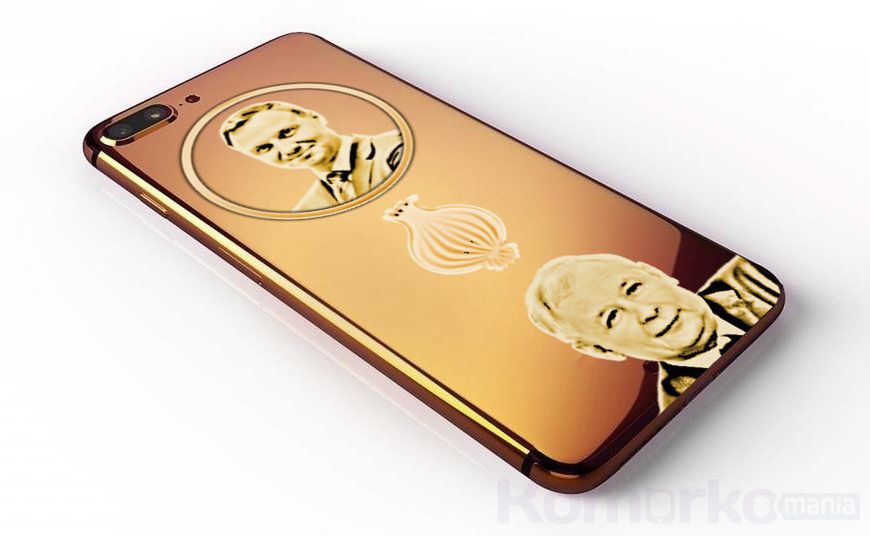 Oto złoty iPhone z wizerunkiem Donalda Trumpa. Czego to Rosjanie nie wymyślą... 4