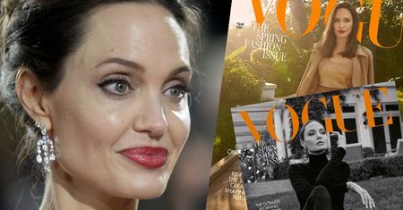 Angelina Jolie pozuje na dwóch okładkach brytyjskiego "Vogue'a" i wyznaje: "LUBIĘ BYĆ STARSZA"