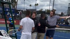 "Chcesz się bić?". Wyciekł nowy film z awantury na korcie