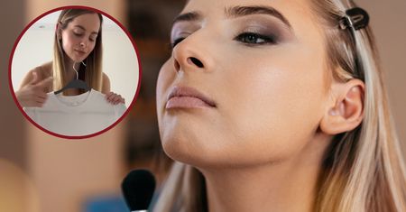 Jak uniknąć plam z podkładu na białej koszuli? To sprawdzony trik stylistek