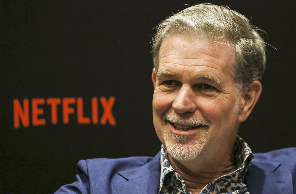 Wpółzałożyciel i CEO Netflix Reed Hastings 