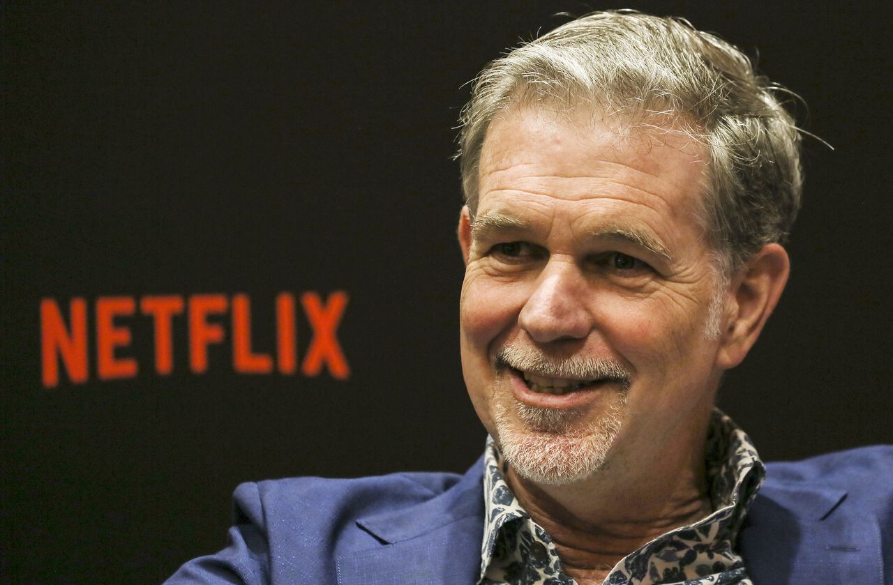 Wpółzałożyciel i CEO Netflix Reed Hastings 