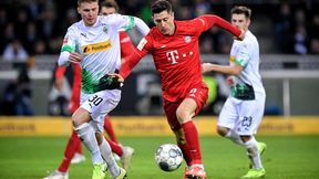 Bundesliga. Borussia Moenchengladbach - Bayern Monachium: mistrz na kolanach! Robert Lewandowski znów bez gola