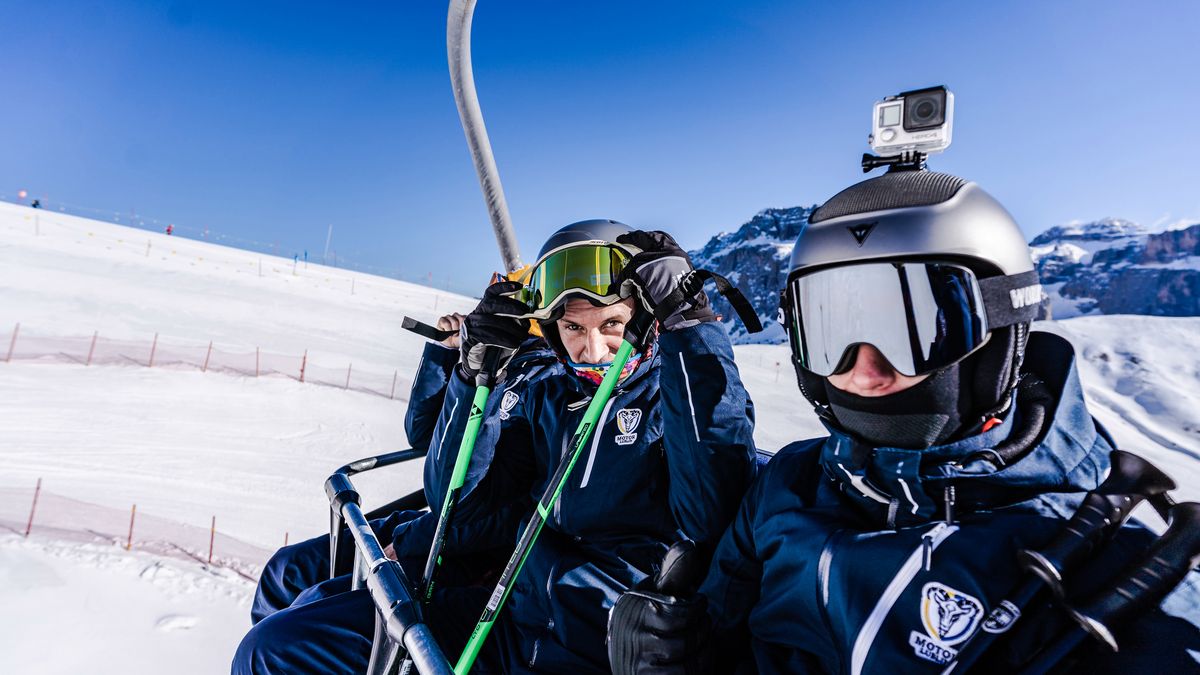 WP SportoweFakty / Piotr Wieczorek / Motor na zgrupowaniu w Predazzo.