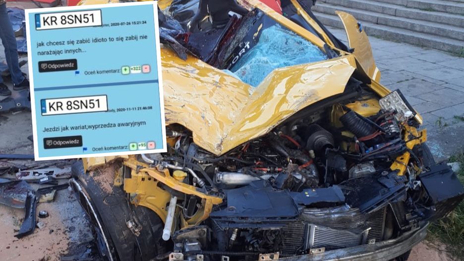  Ludzie znali żółtą megankę. Na jaw wychodzą wpisy sprzed lat