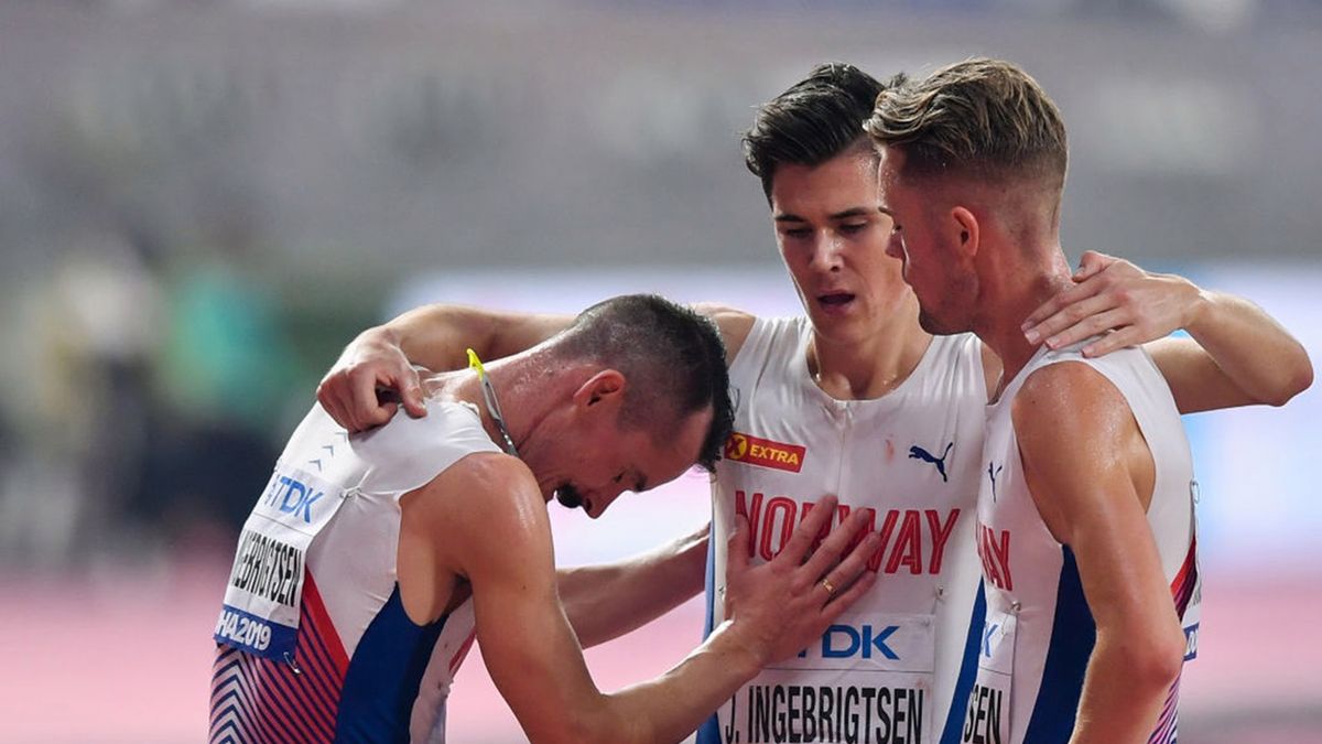 Getty Images /  Sam Barnes/Sportsfile / Na zdjęciu: bracia Ingebrigtsenowie