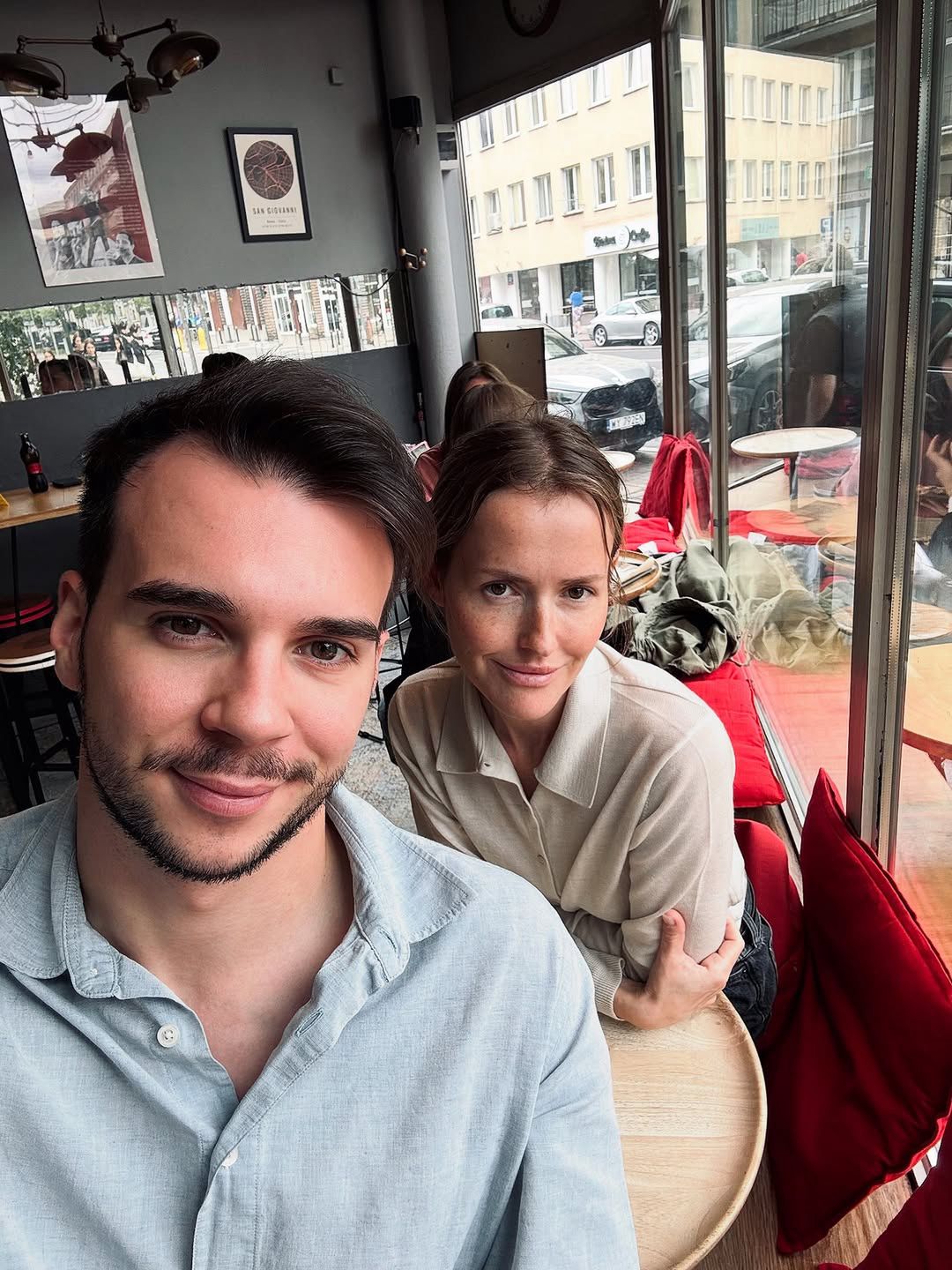 Olga Frycz i Albert Kosiński