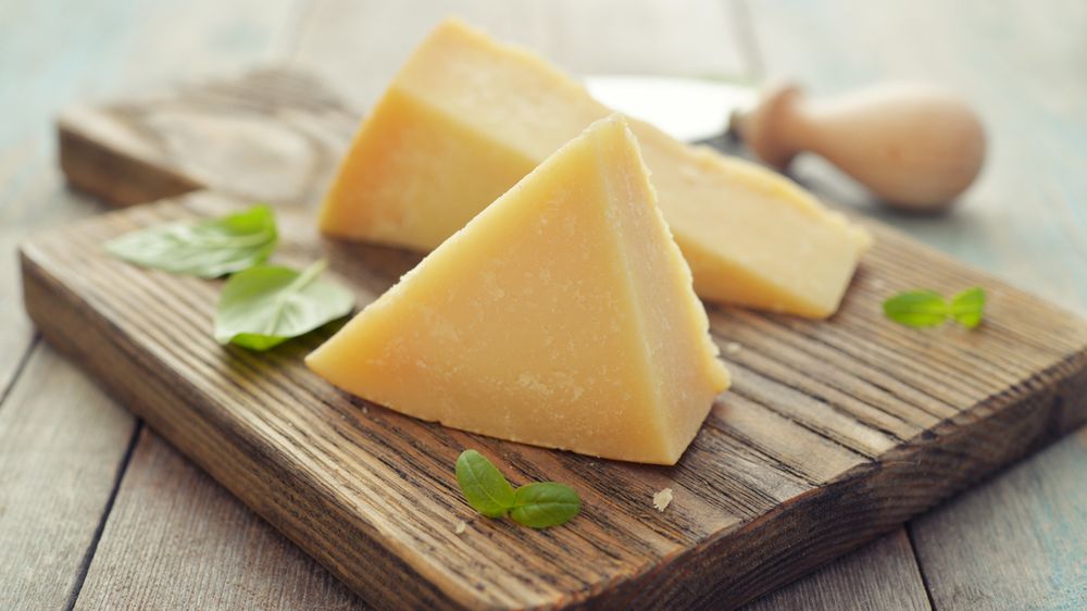 Parmezan o obniżonej zawartości tłuszczu