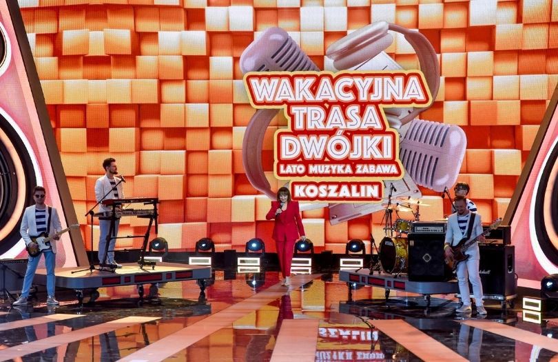 Wakacyjna Trasa Dwójki. Izabela Trojanowska upadła na scenie