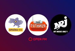 Kraina FM, Radio Pyatnica, NRJ Ukraine: kolejne rozgłośnie ukraińskie w Open FM