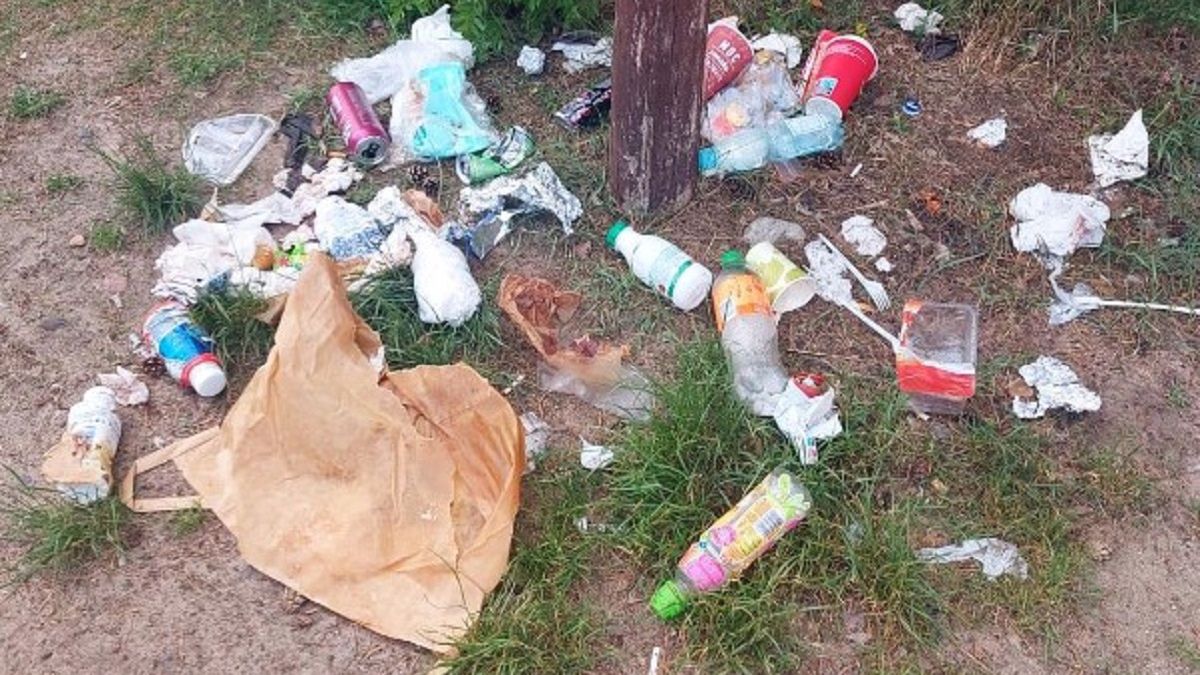 Szok! Zrobił to w lesie. Dostał mandat. 