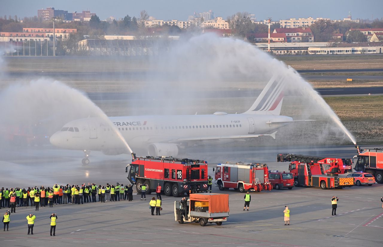 Zdjęcie dnia. Pożegnanie lotniska Tegel w Berlinie