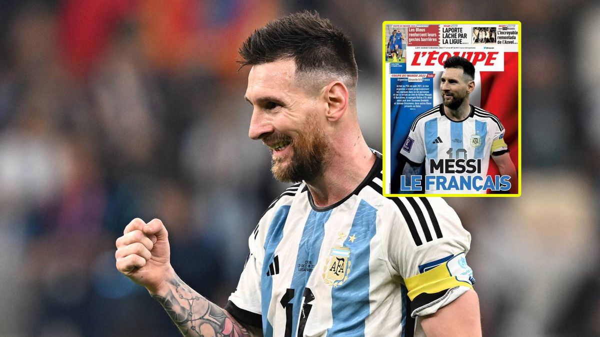 Lionel Messi / okładka z Argentyńczykiem w roli głównej