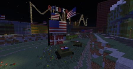"Amerykanie" najechali i zdemolowali Danię. W Minecrafcie