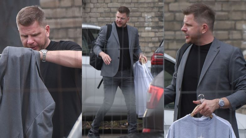 Filip Chajzer przyłapany z kosztownym zegarkiem