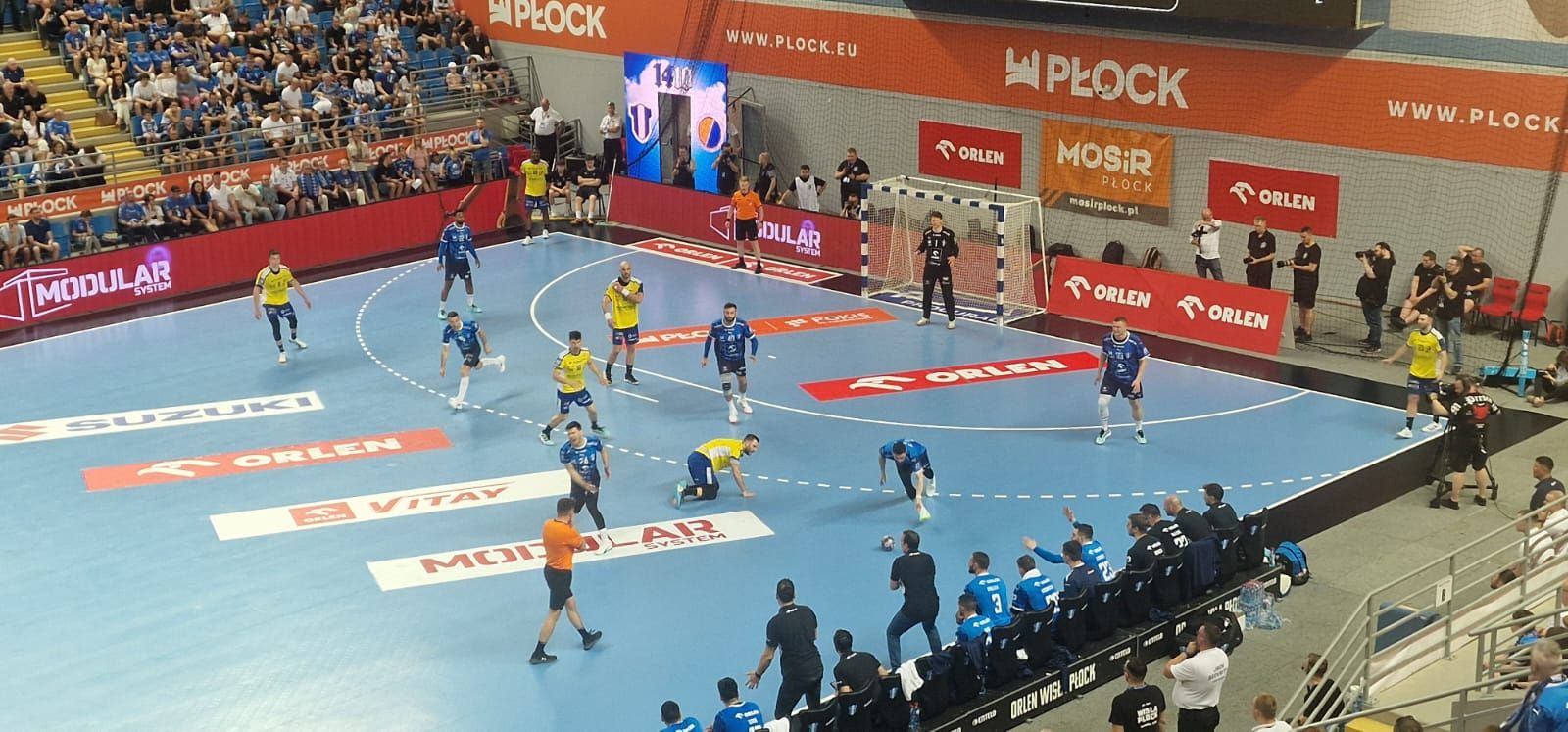 Mecz Orlen Wisła Płock vs Industria Kielce 