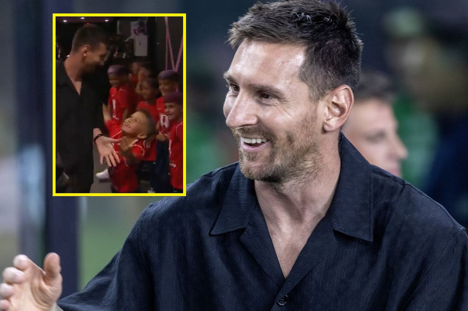 Przechodził Lionel Messi. Rozbrajająca reakcja podbija sieć