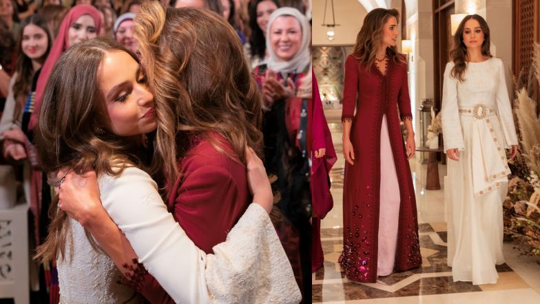 Królowa Jordanii pokazała kulisy przedślubnej ceremonii córki