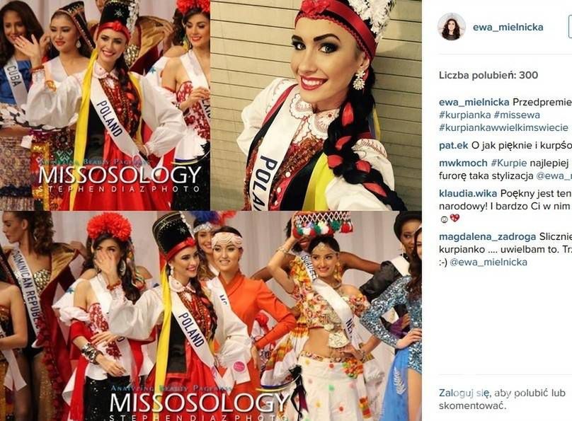 Ewa Mielnicka w stroju narodowym w Tokio (fot. Instagram)