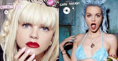 Modelki stylizowane na Gwen Stefani, Courtney Love i Kate Bush!