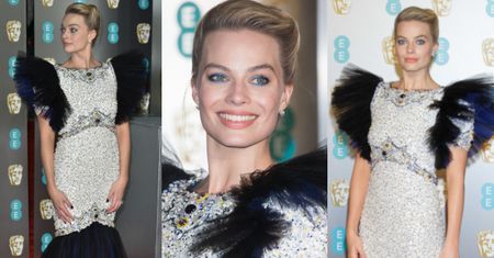 Margot Robbie straszy na gali BAFTA w koszmarku od Chanel
