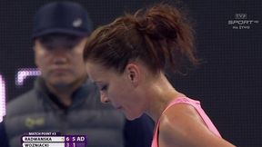 Radwańska w fantastycznym stylu kończy mecz