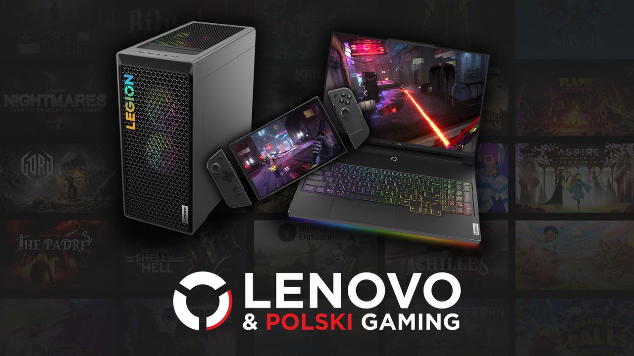 Lenovo wspiera polski gaming! Kup dowolny sprzęt gamingowy Lenovo i odbierz pakiet polskich gier