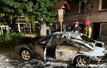 Wolał podpalić auto i motocykl niż oddać je w ręce skarbu państwa