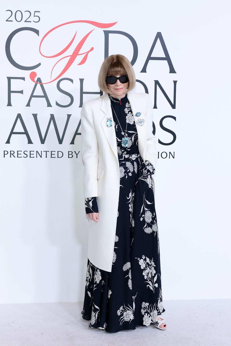 Anna Wintour na 2025 CFDA Awards w Nowym Jorku