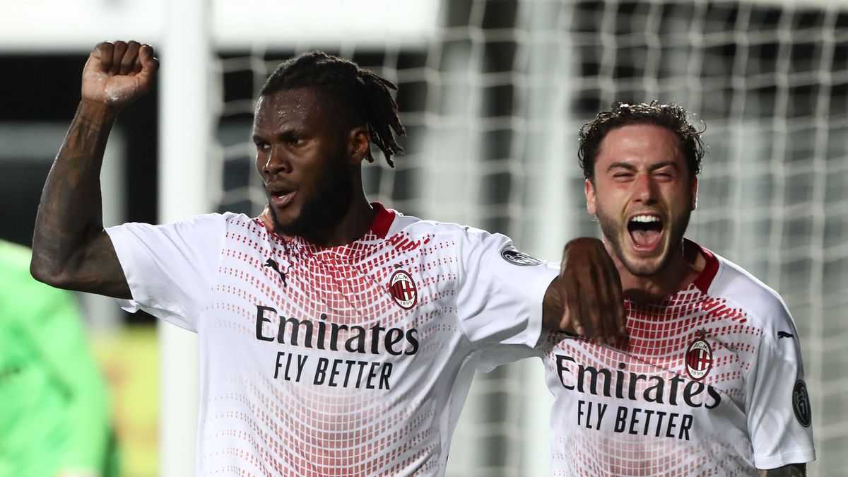 Zdjęcie okładkowe artykułu: Getty Images / Marco Luzzani / Na zdjęciu: Franck Kessie (z lewej) i Davide Calabria