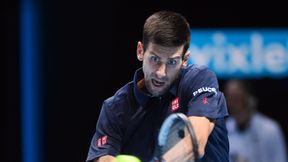 Finały ATP World Tour: Novak Djoković pierwszym półfinalistą. Milos Raonić bez sposobu na Serba