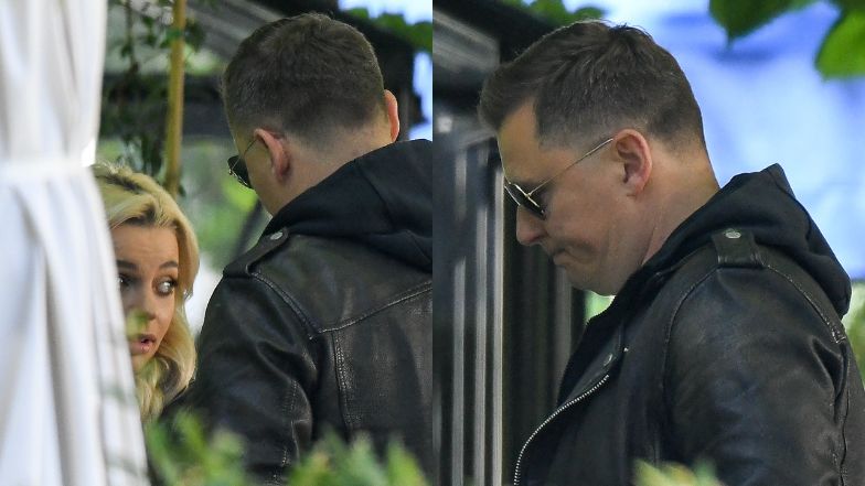 Rafał Brzozowski i Karolina Bielawska na wspólnym lunchu