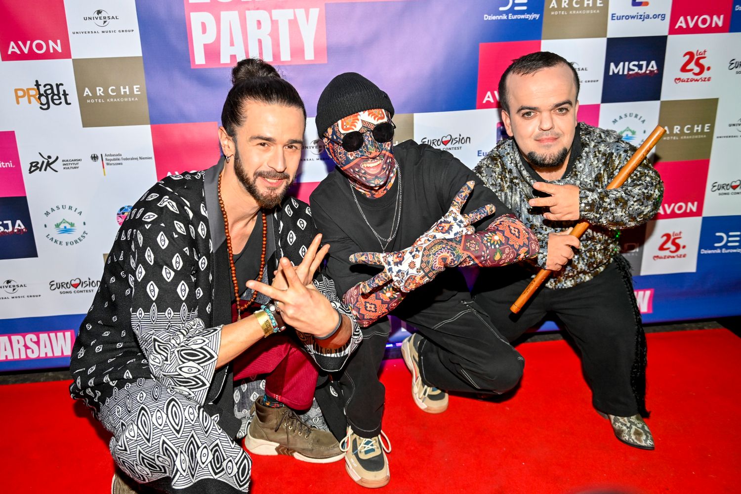 Pasha Parfeni, Melovin - Polish Eurovision Party 2023 (fot. AKPA)