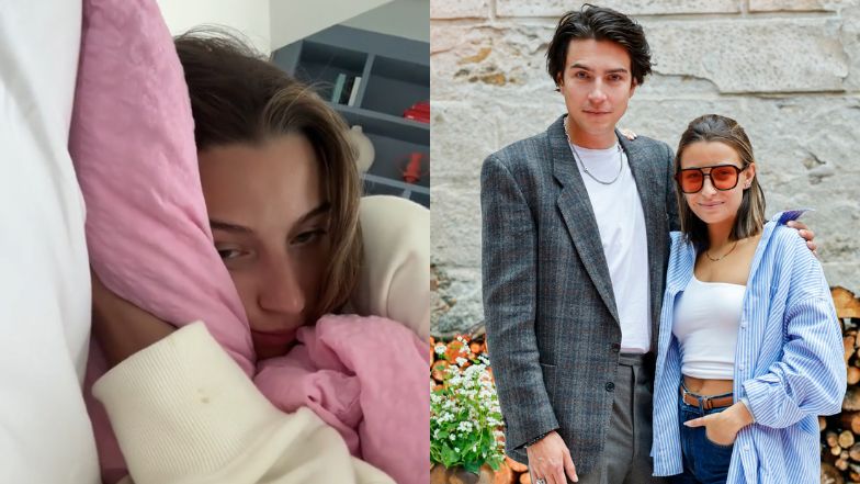 Julia Wieniawa słucha piosenki o złamanym sercu.