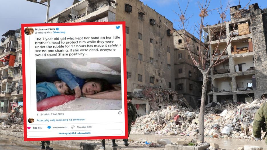 To zdjęcie obiegło świat. Pokazali rodzeństwo z Syrii