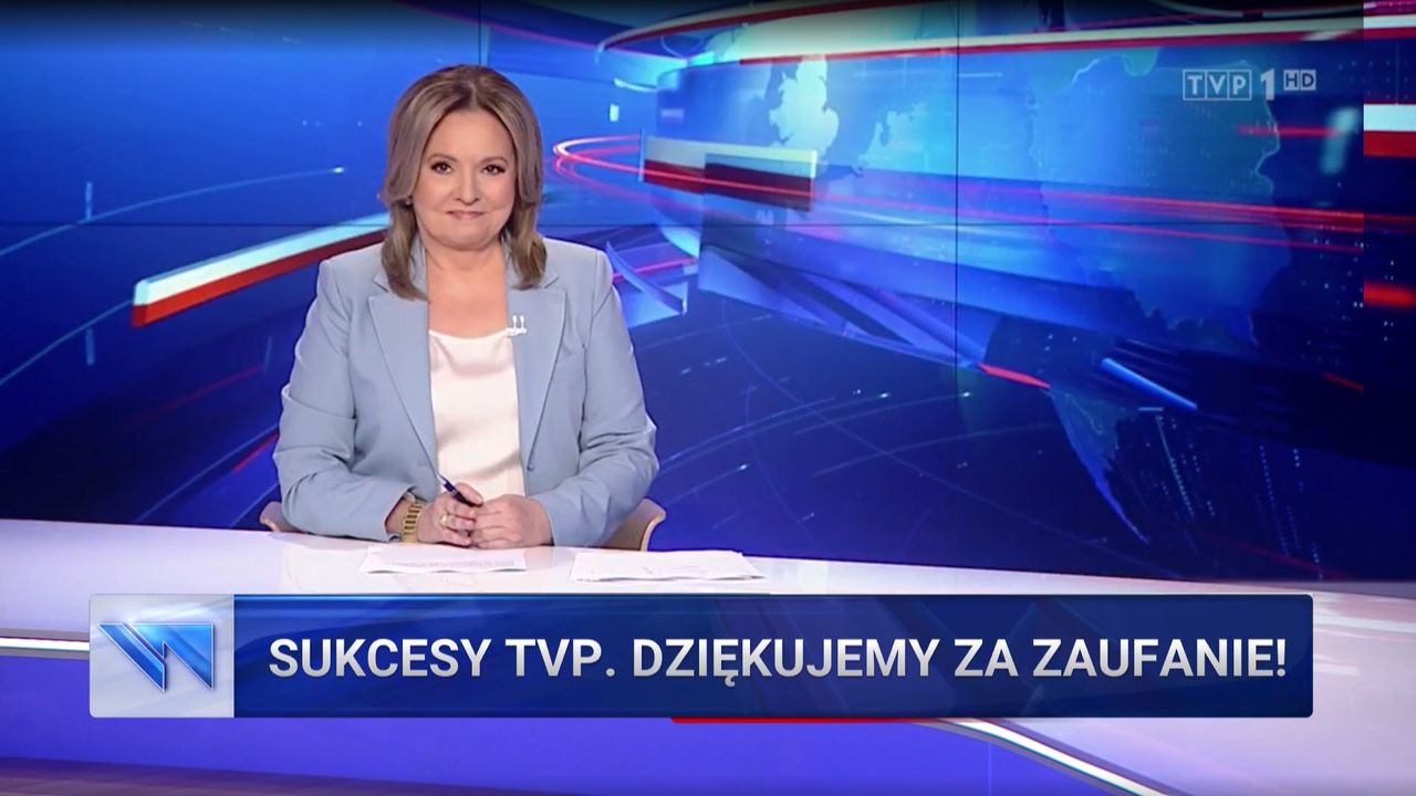 Danuta Holecka dziękowała za zaufanie widzom TVP