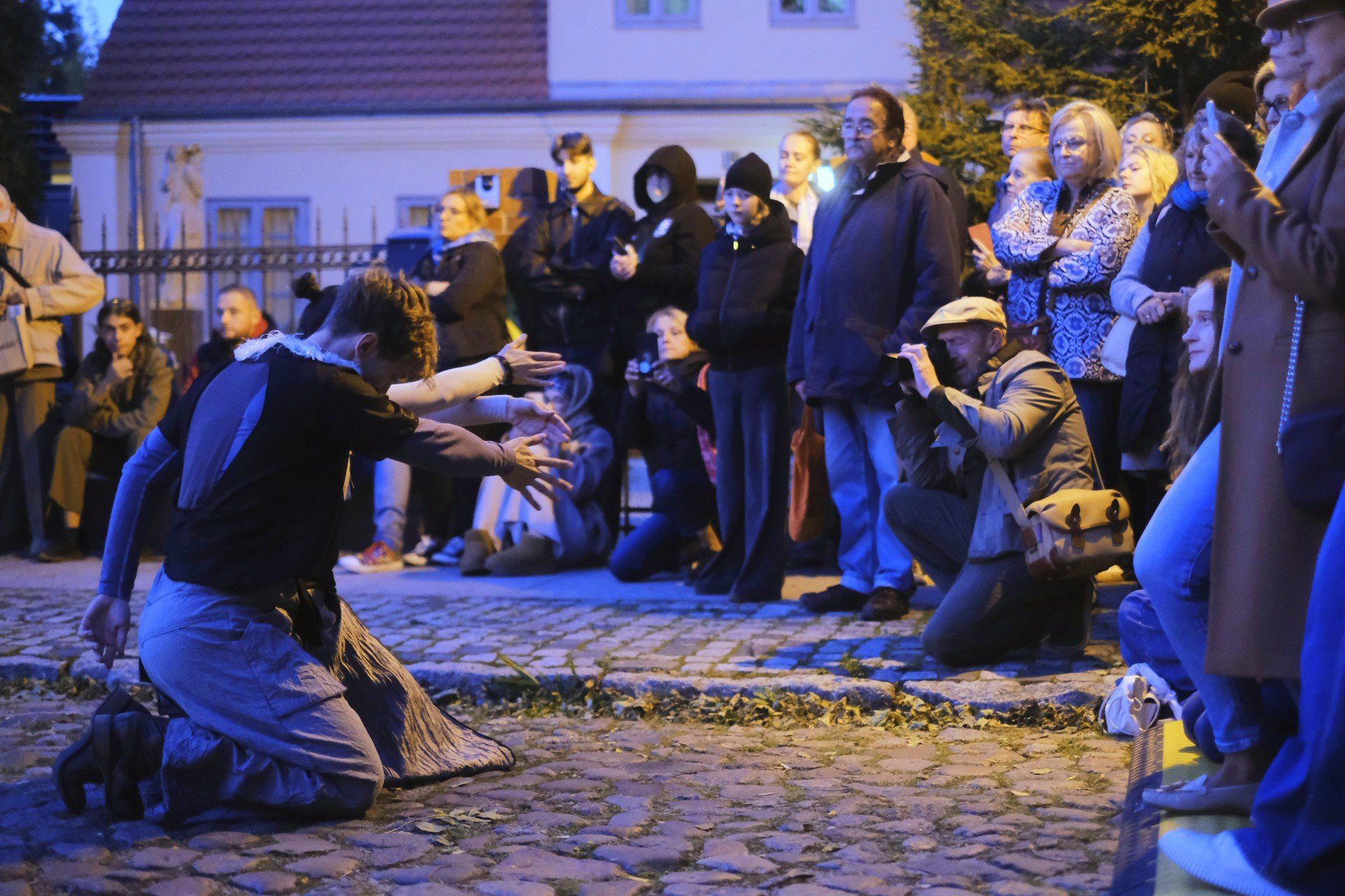 Performerzy wystąpili na Ostrowie Tumskim