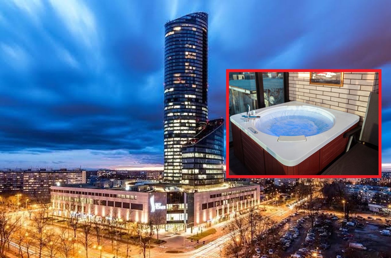Ciało 36-latki znaleziono w jacuzzi w Sky Tower. Wiadomo, ile stopni miała woda